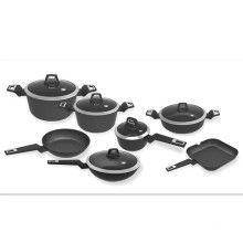 16 20 24 24 28 cm de pan de churrasqueira dupla 7 ou 5 peças de utensílios de cozinha